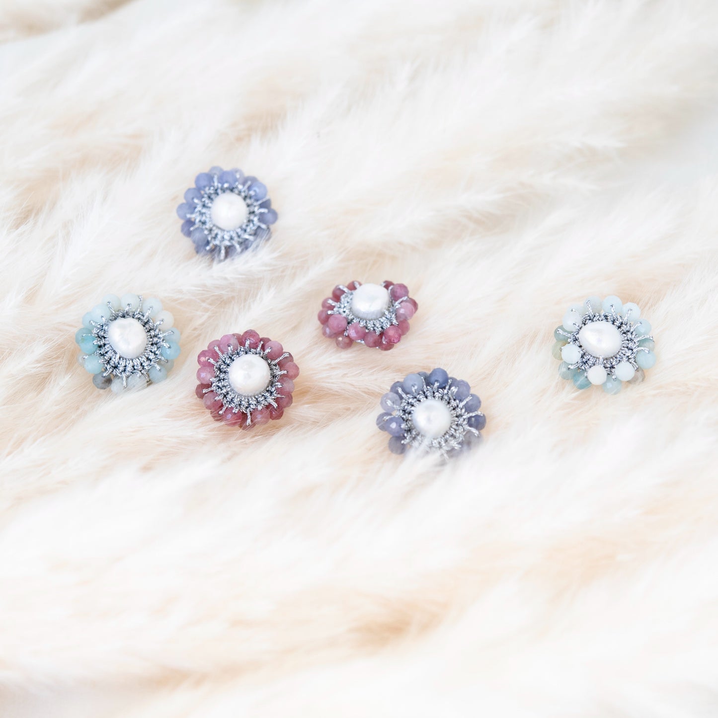 ORECCHINI "DAISY" 2.0 - Amazzonite - MadulaJewels