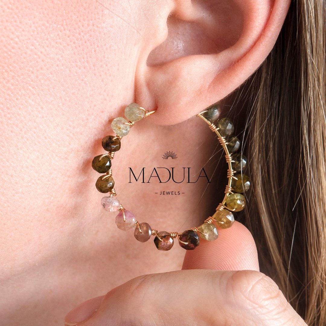 Orecchini ALISSA - Tormalina - MadulaJewels