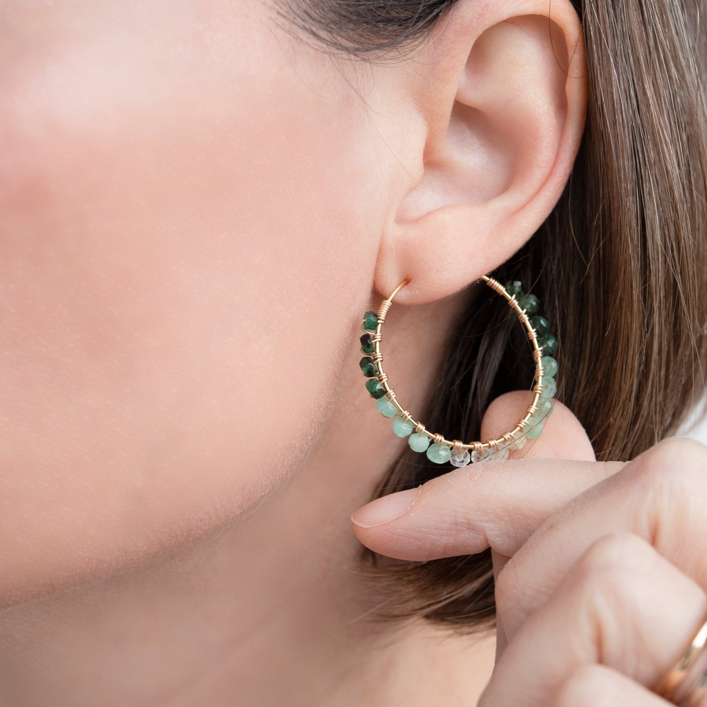 Orecchini Alissa con Smeraldo - MadulaJewels