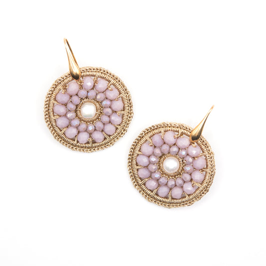 EVA Earrings - Lilac Color