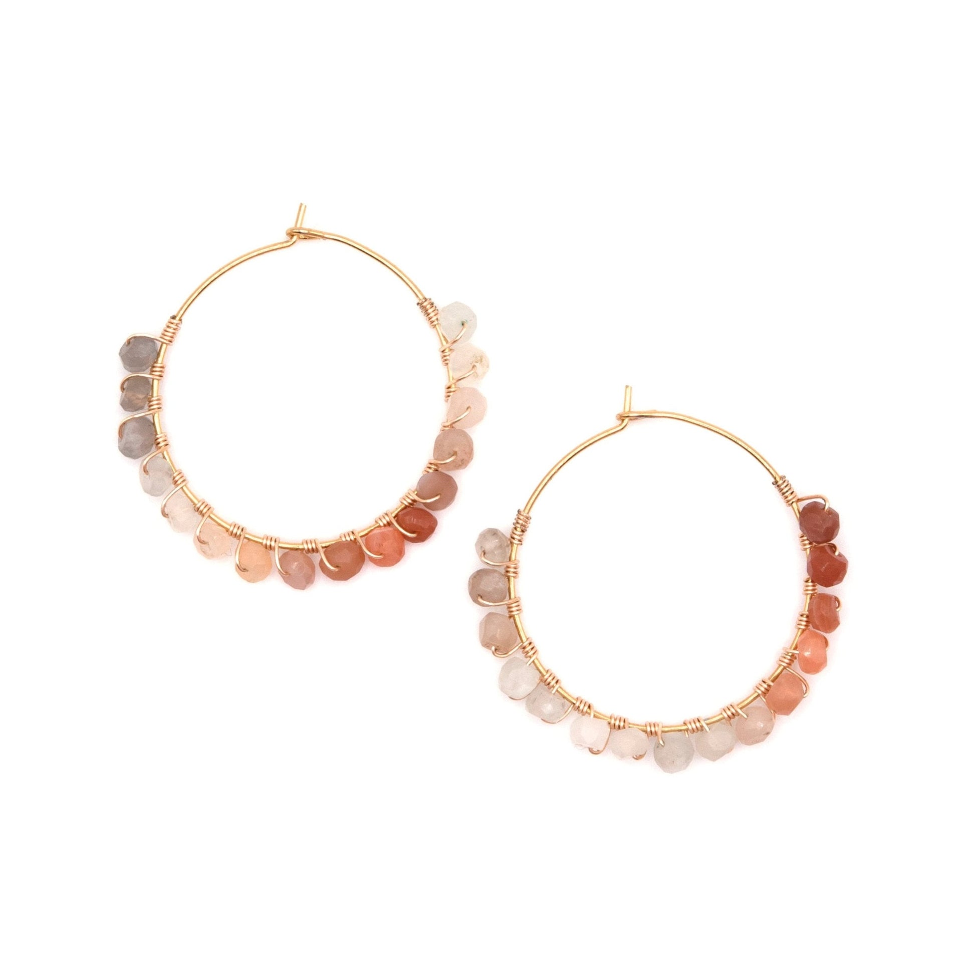 Orecchini ALISSA - Pietra di Luna - MadulaJewels