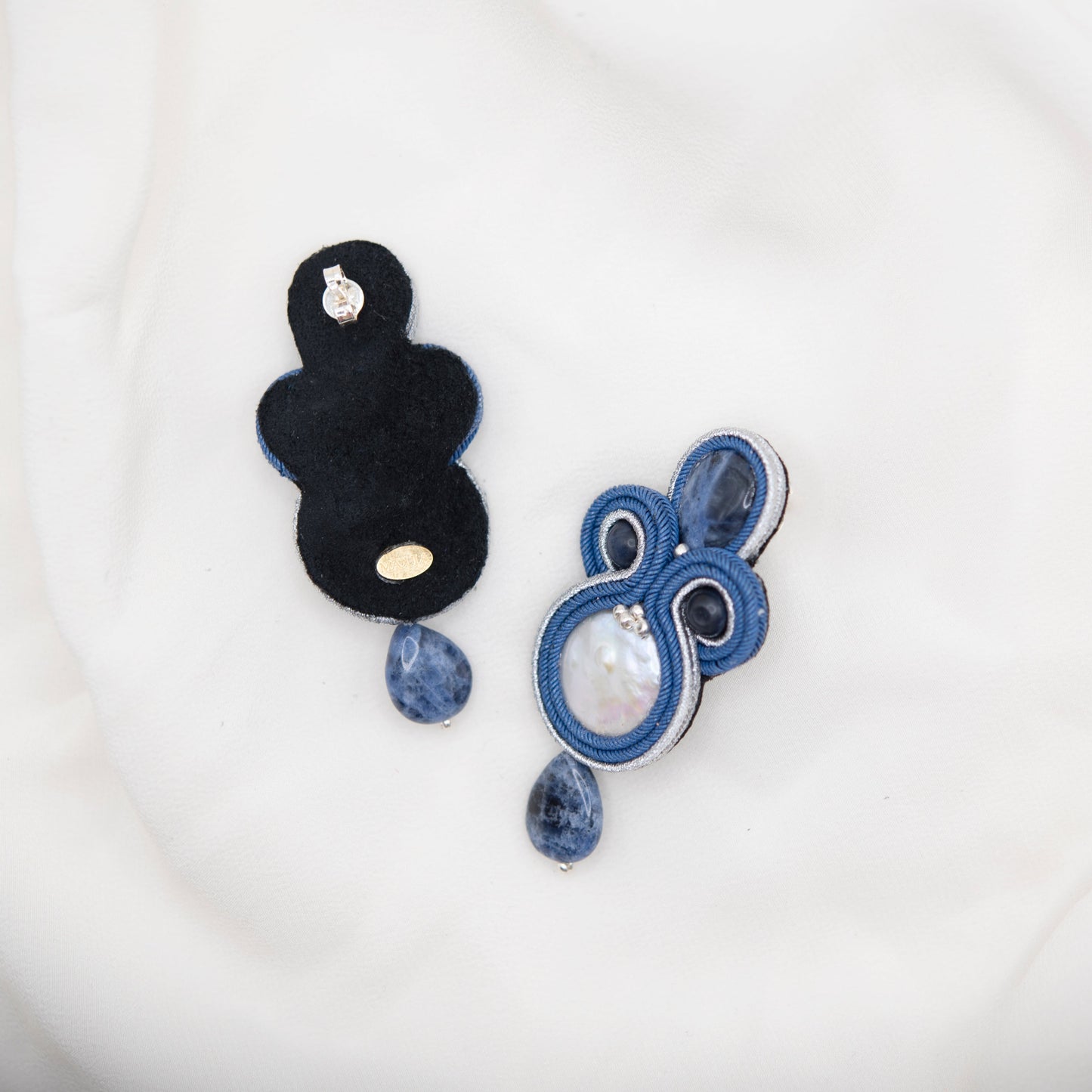Orecchini Aironi Blu Piccolo Blu | Lebole Maison Orecchini Aironi Blu Piccolo Blu | Lebole Maison